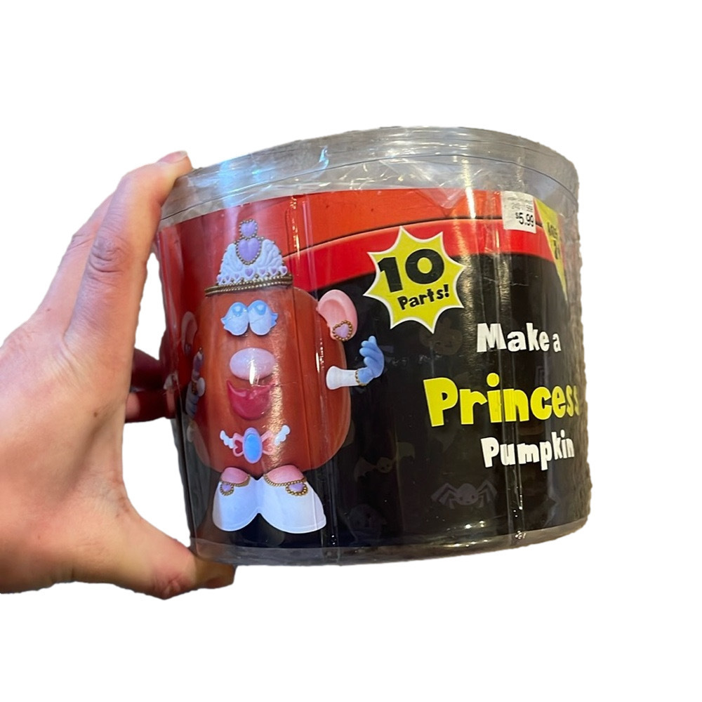 NEW Mr. Potato Head Make A Princess Pumpkin